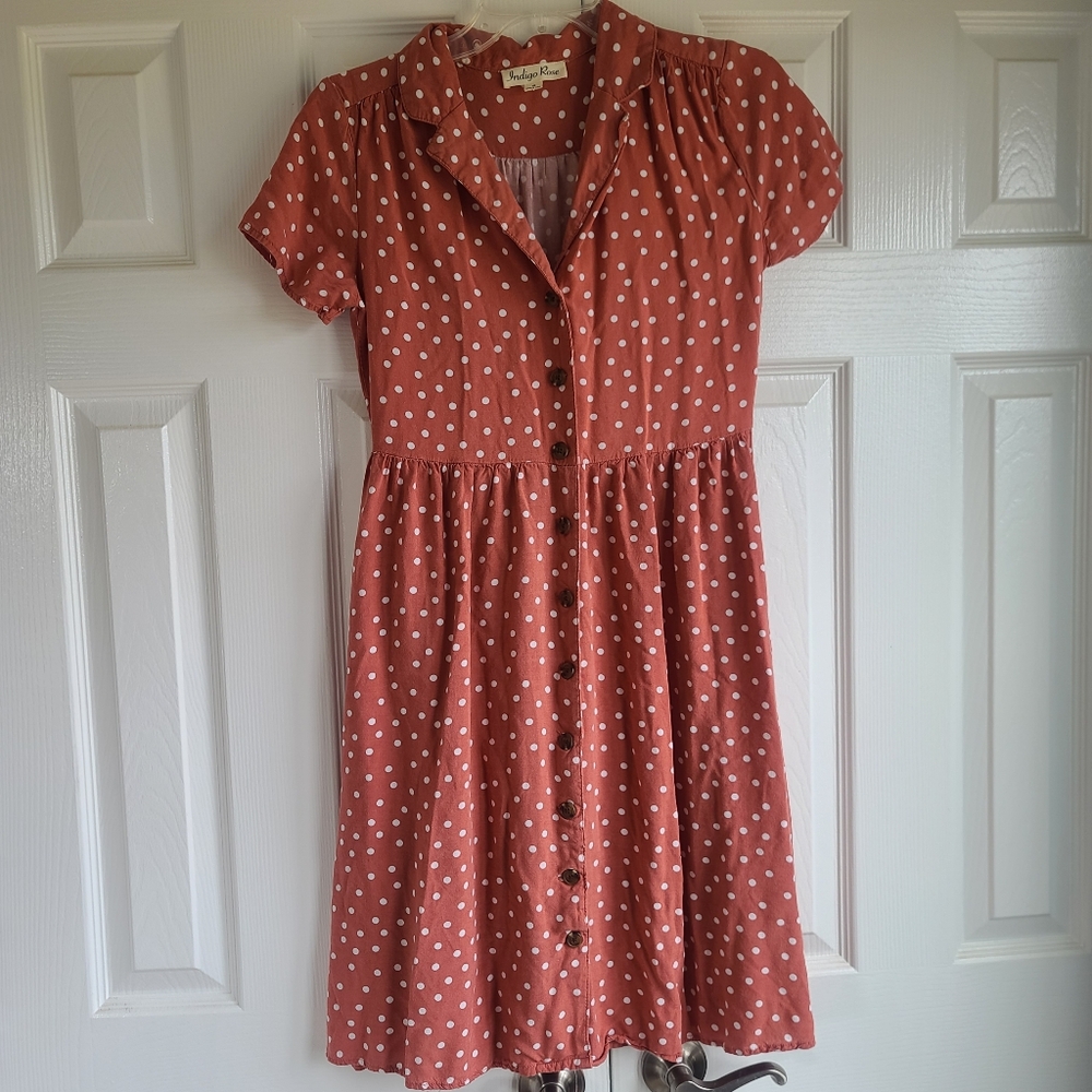Indigo Rose dress